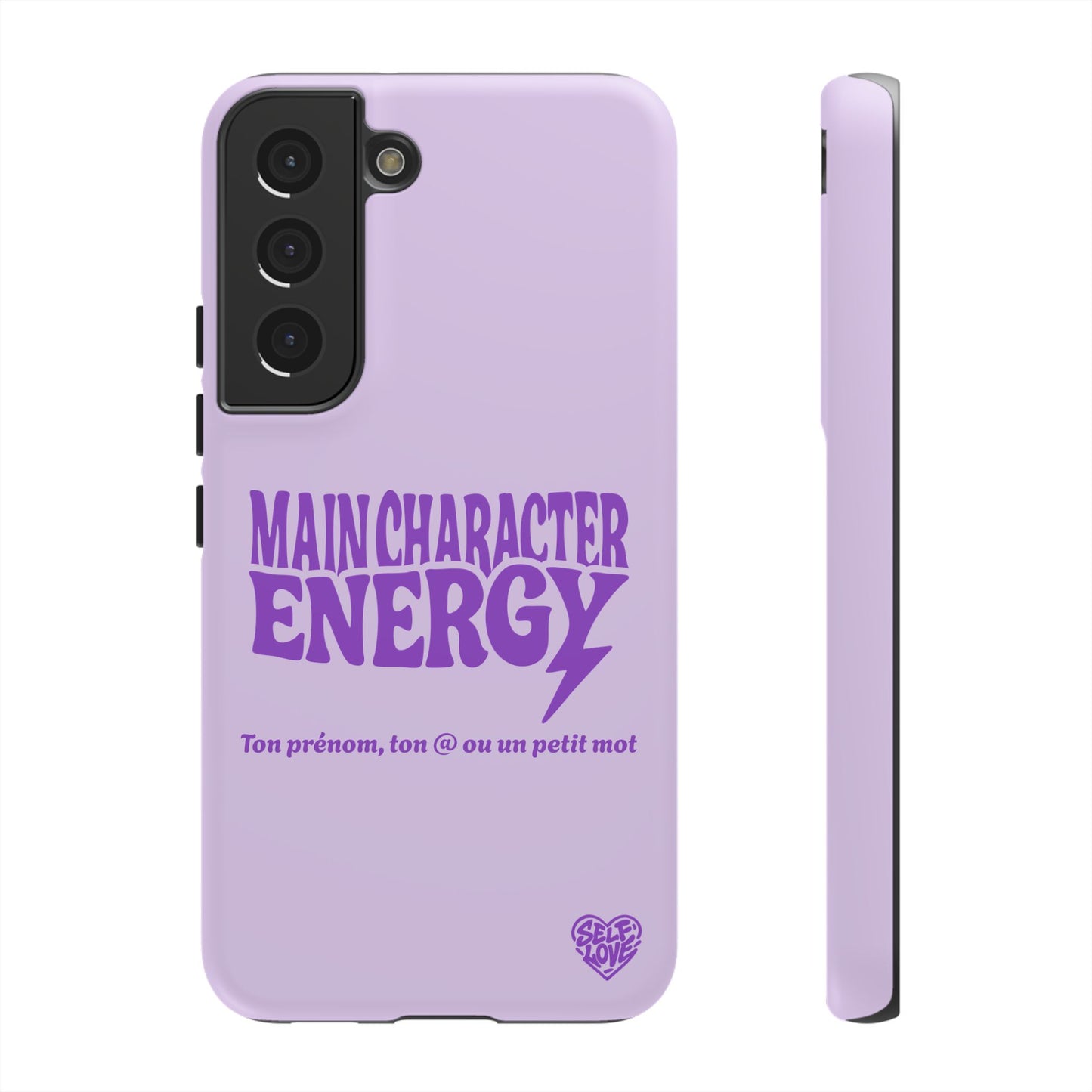 Main Character Energy - Coque Samsung (violet)