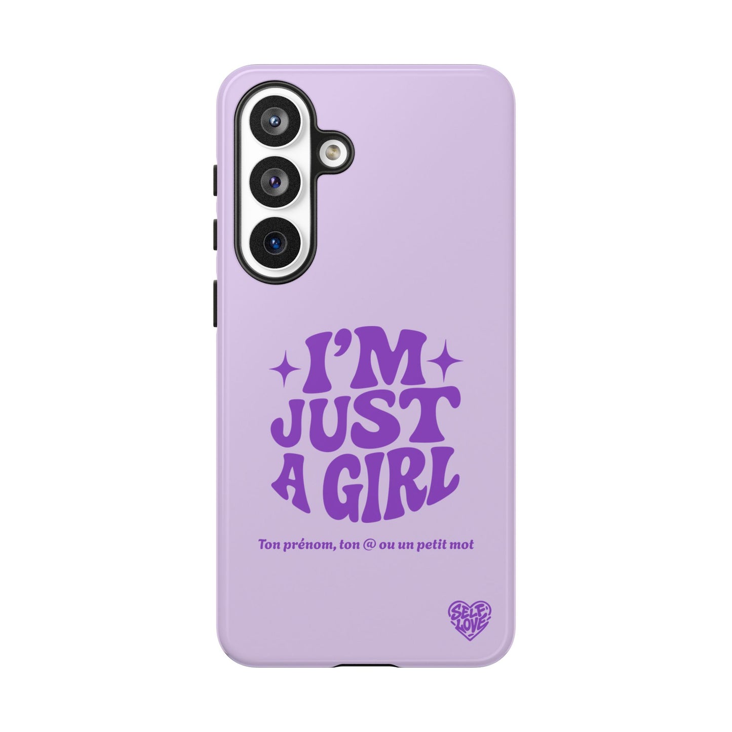 Im Just A Girl - Coque Samsung (violet)