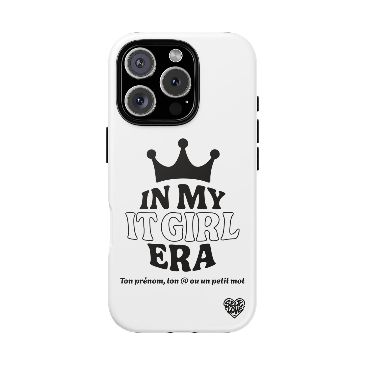 In My It Girl Era - Coque iPhone (blanc)