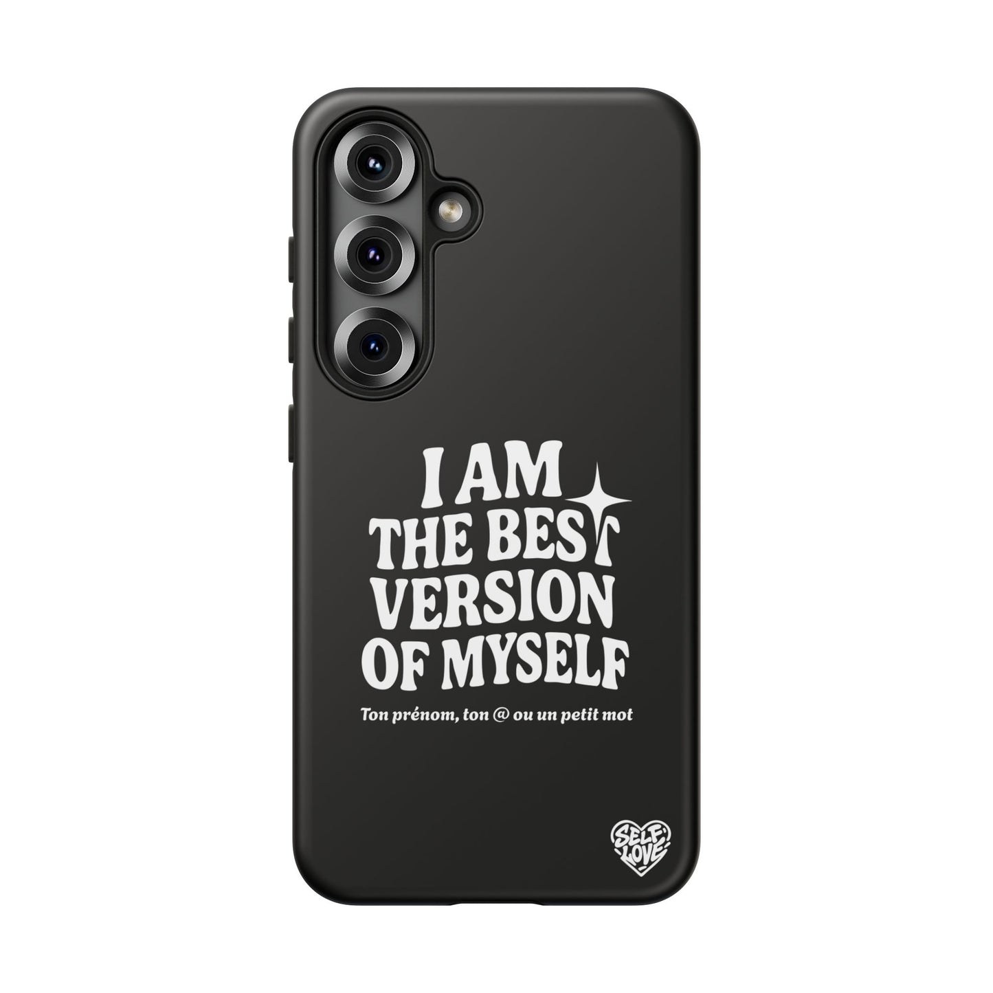 I Am The Best Version Of Myself - Coque Samsung (noir)