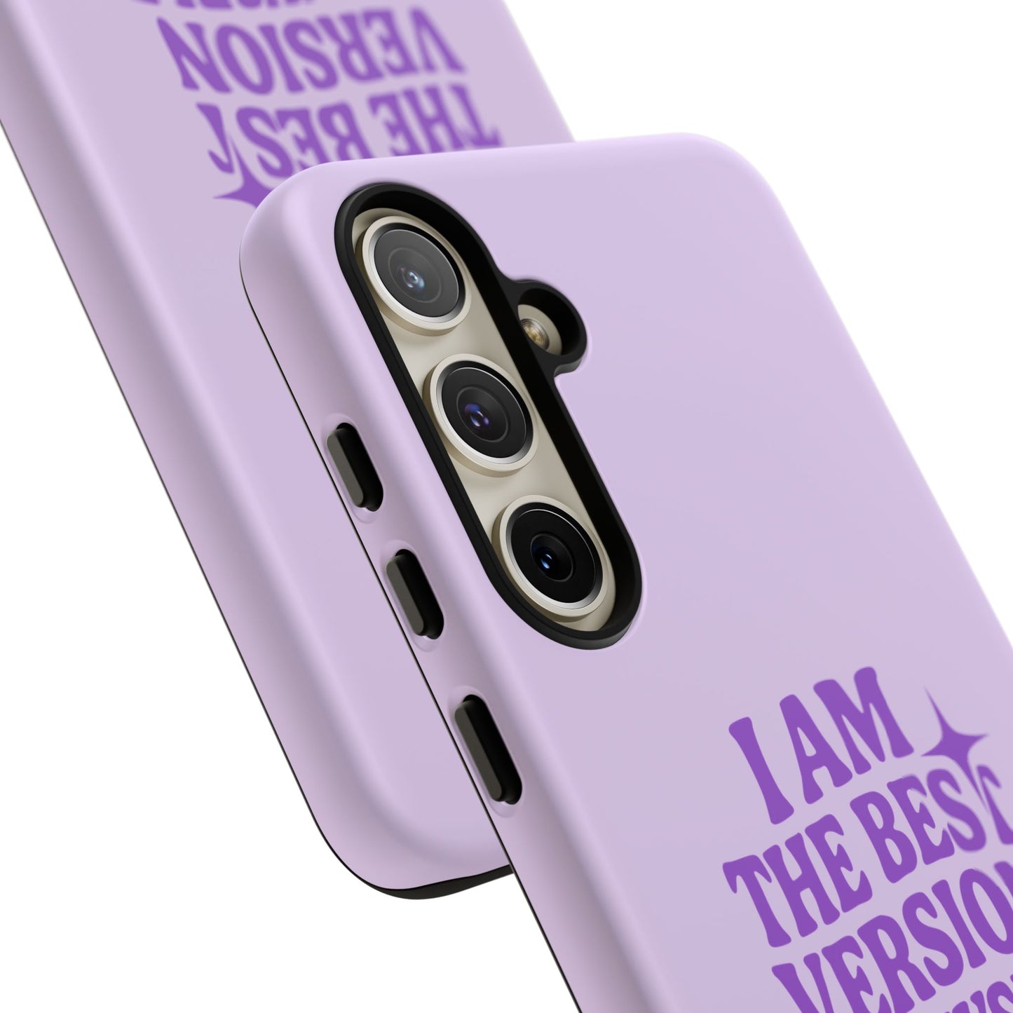 I Am The Best Version Of Myself - Coque Samsung (violet)