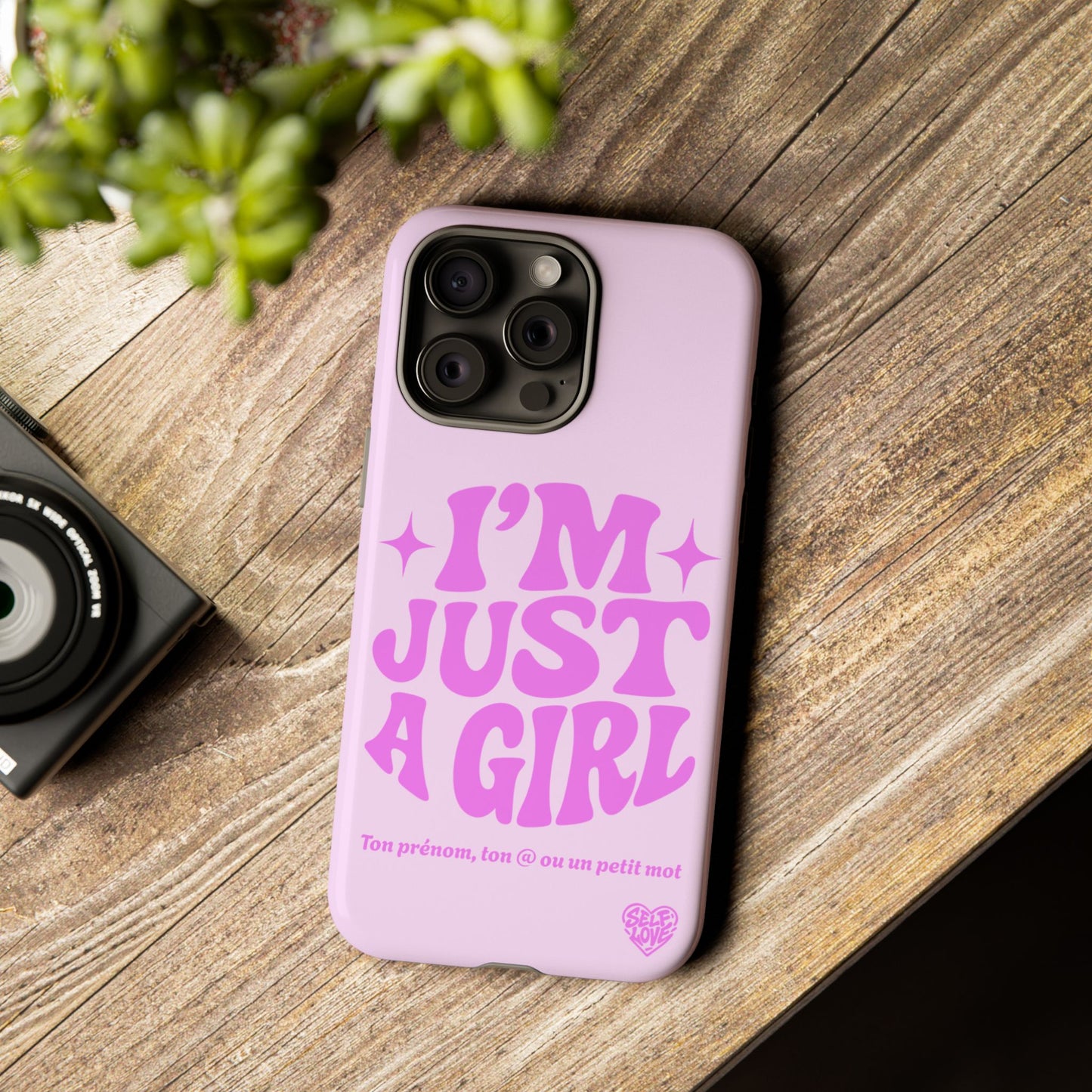 Im Just A Girl - Coque iPhone