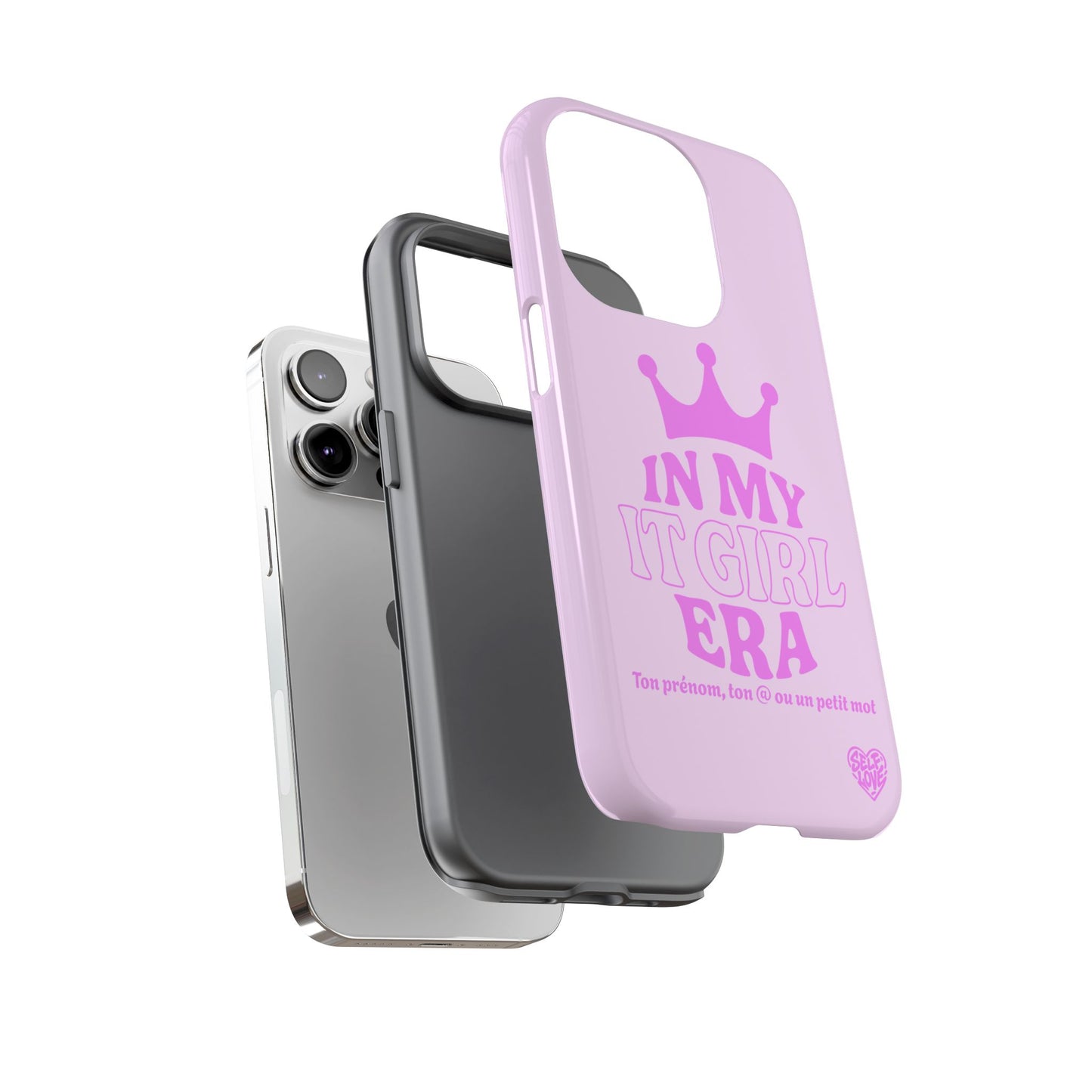 In My It Girl Era - Coque iPhone (rose)