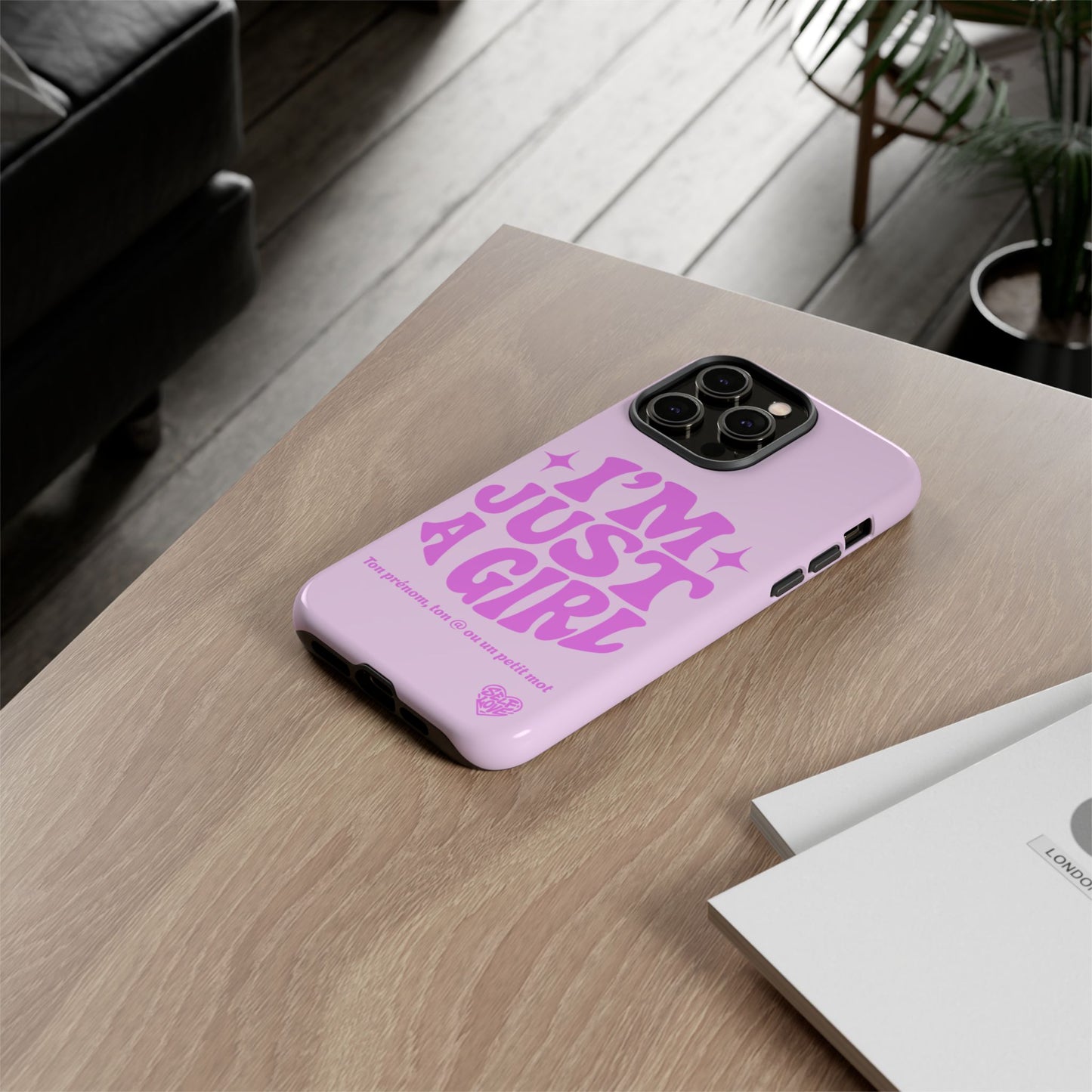 Im Just A Girl - Coque iPhone