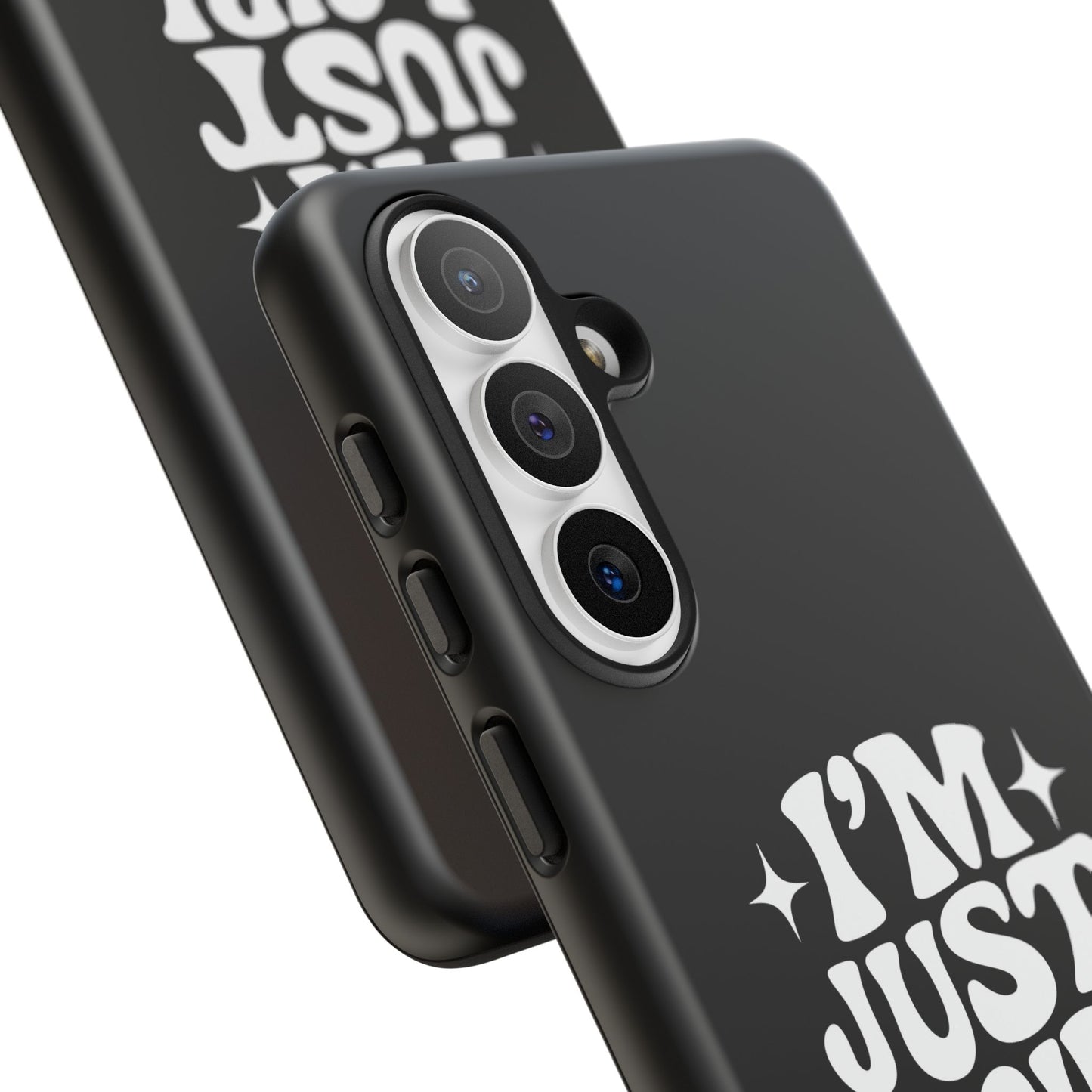 Im Just A Girl - Coque Samsung (noir)