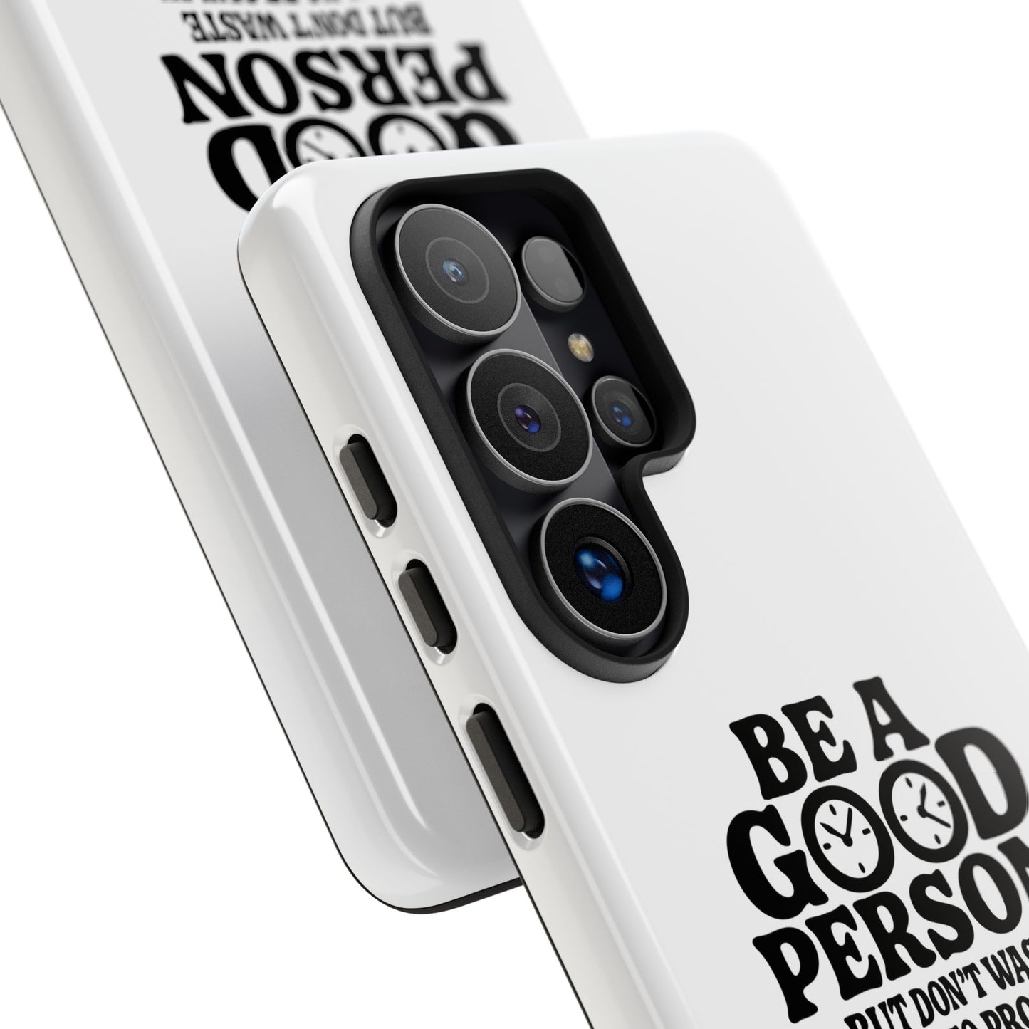 Be A Good Person - Coque Samsung (blanc)