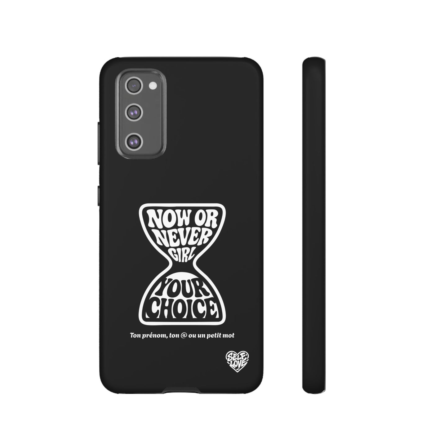 Now Or Never Girl - Coque Samsung (noir)