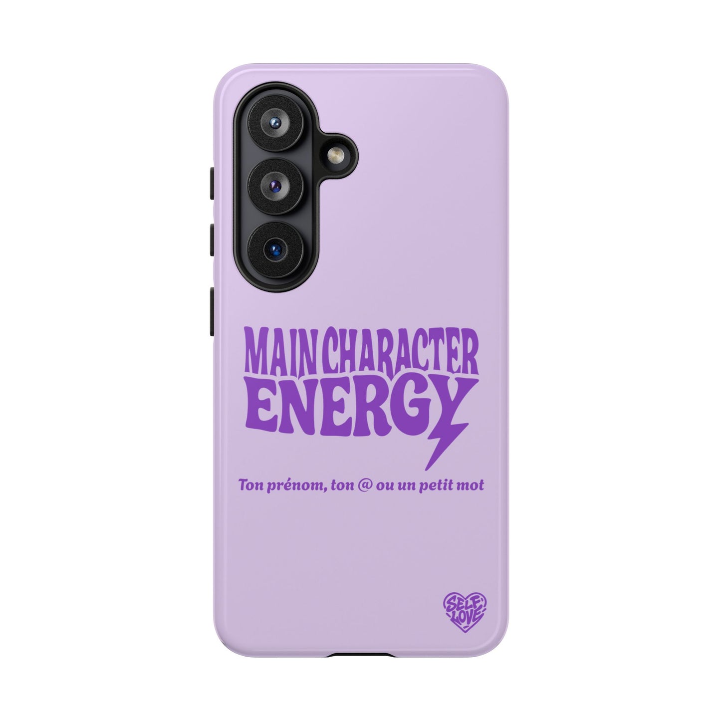 Main Character Energy - Coque Samsung (violet)