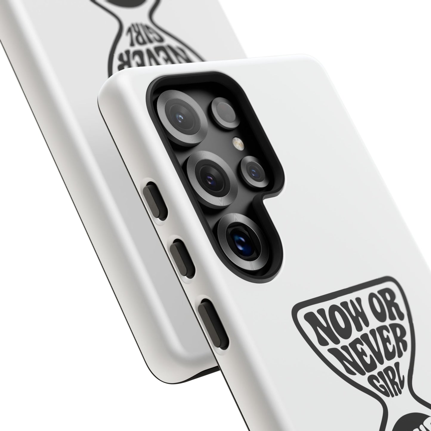 Now Or Never Girl - Coque Samsung (blanc)