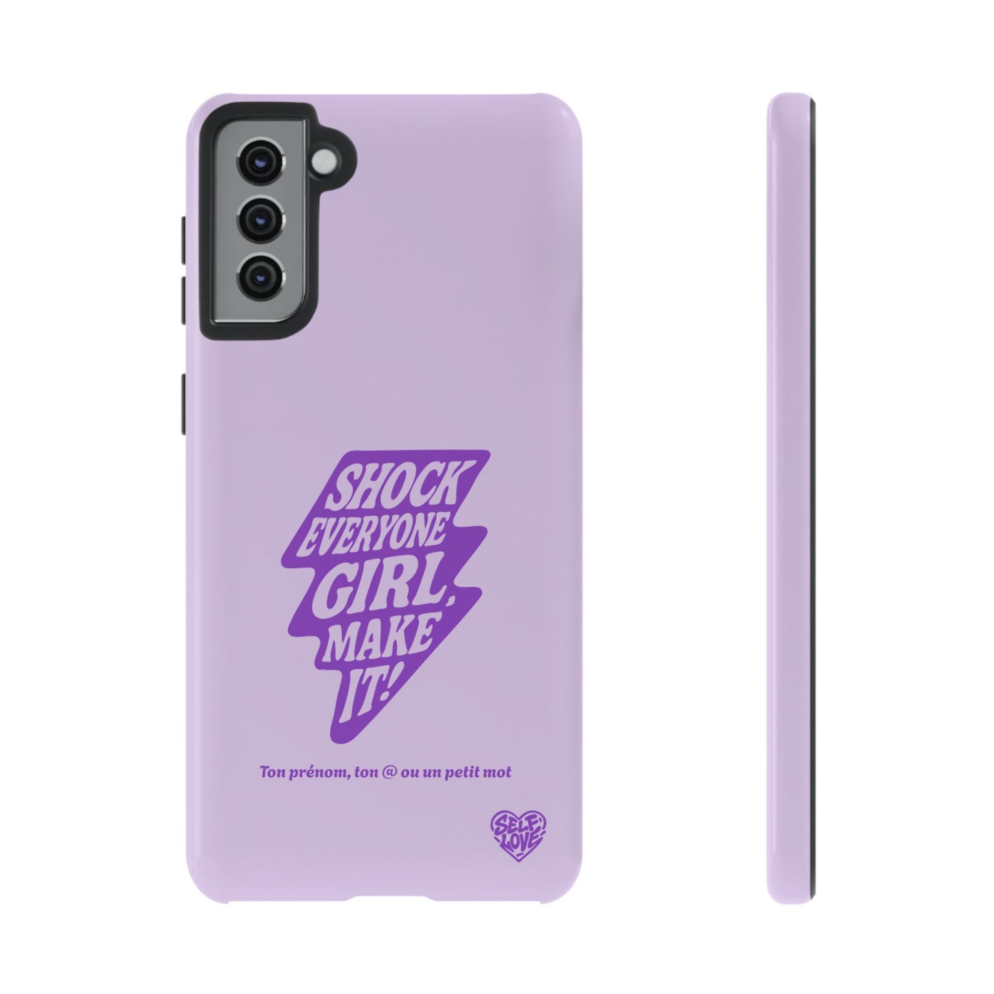 Shock Everyone - Coque Samsung (violet)