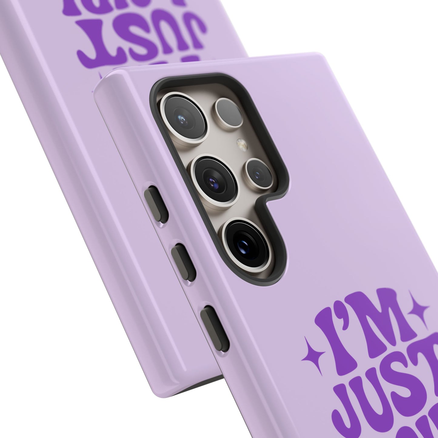 Im Just A Girl - Coque Samsung (violet)