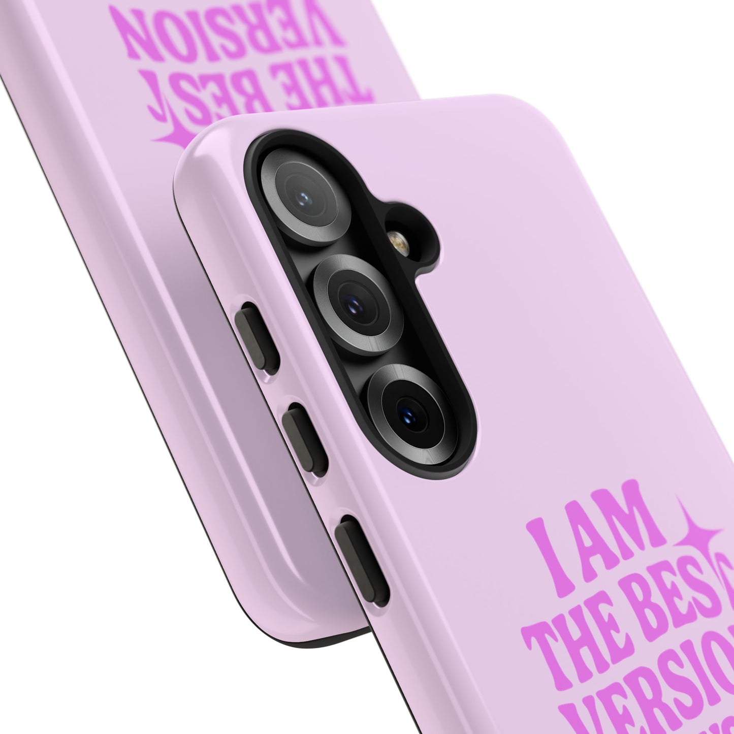 I Am The Best Version Of Myself - Coque Samsung (rose)