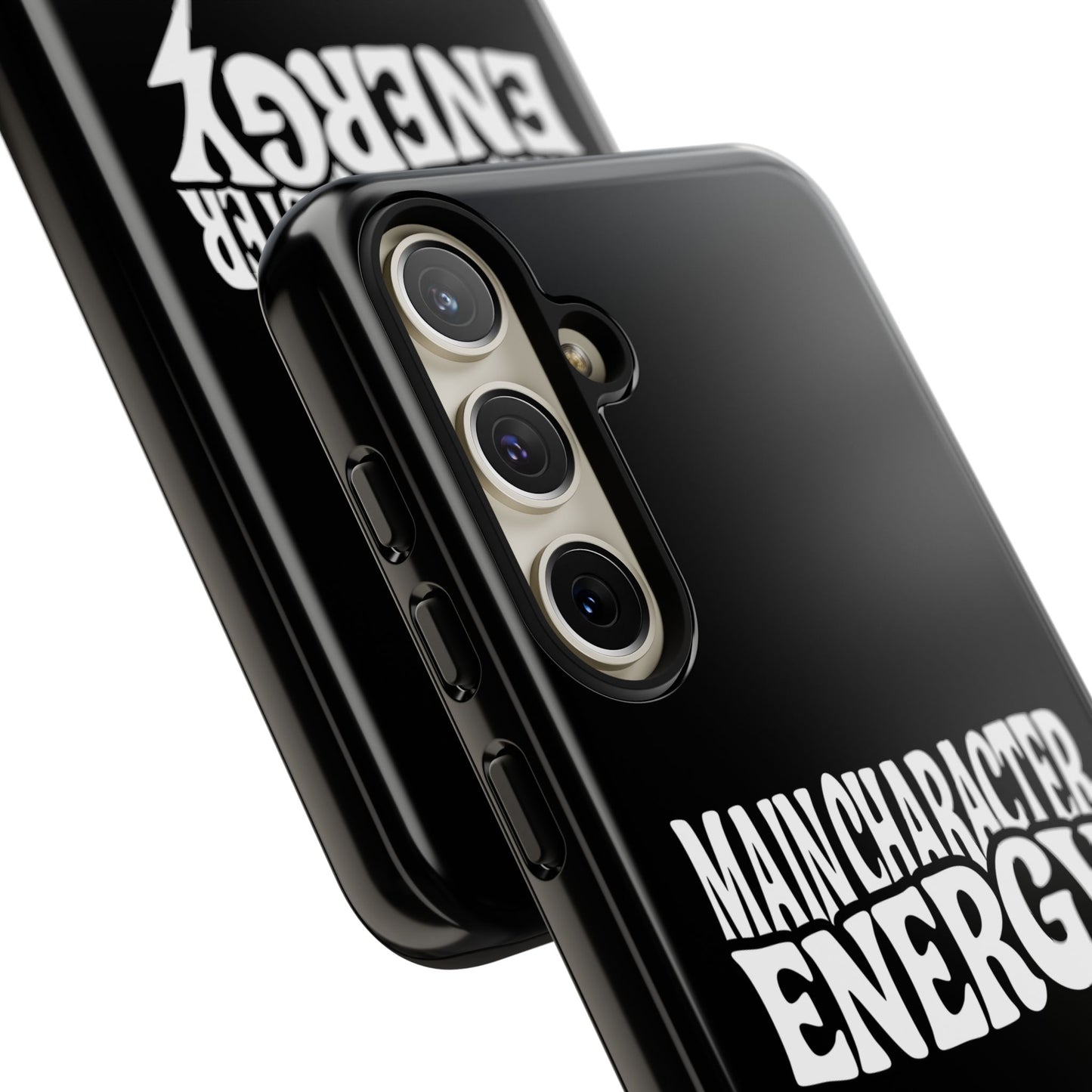 Main Character Energy - Coque Samsung (noir)