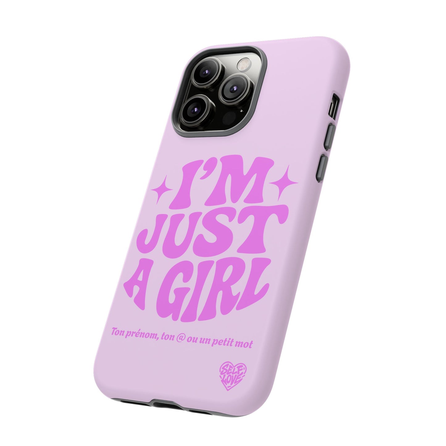 Im Just A Girl - Coque iPhone