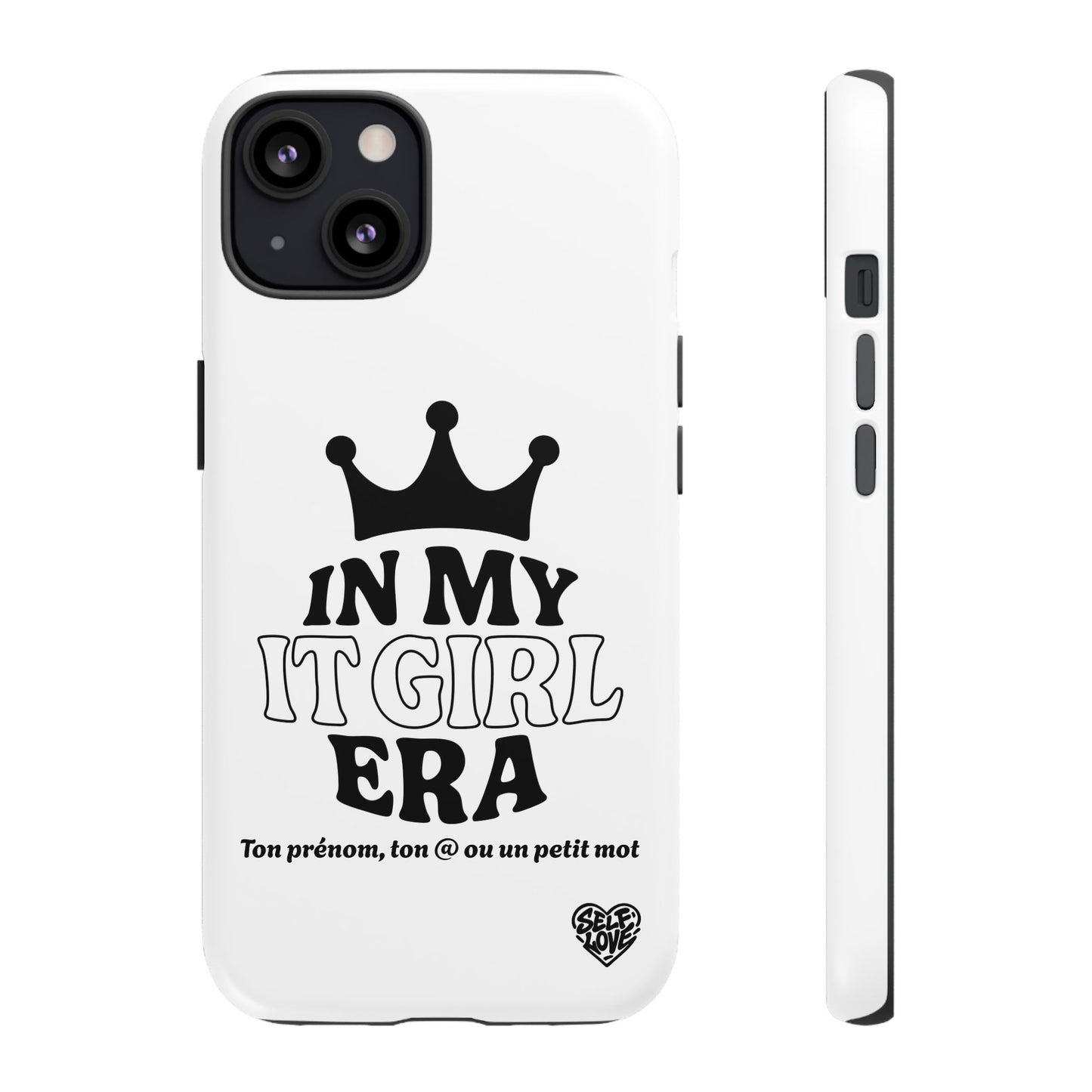 In My It Girl Era - Coque iPhone (blanc)