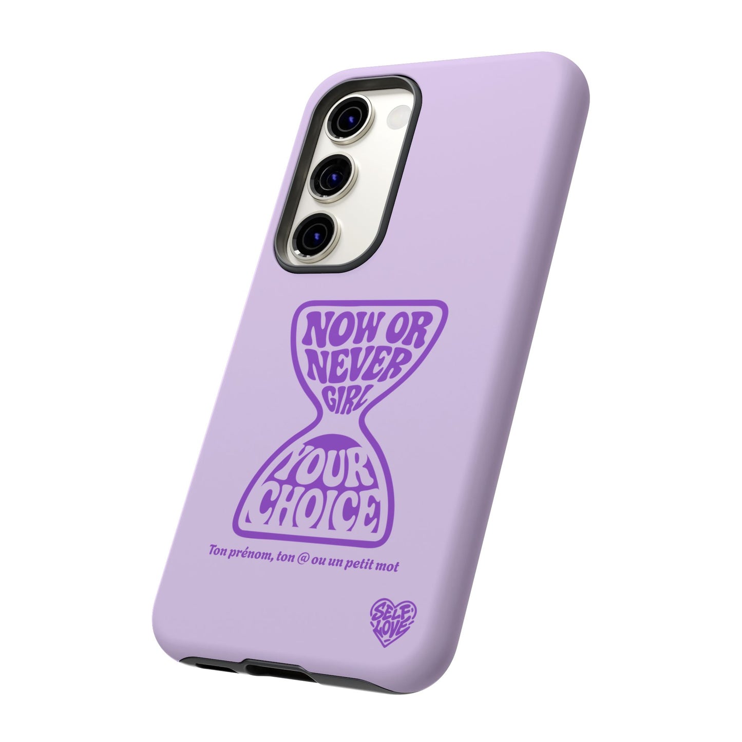 Now Or Never Girl - Coque Samsung (violet)