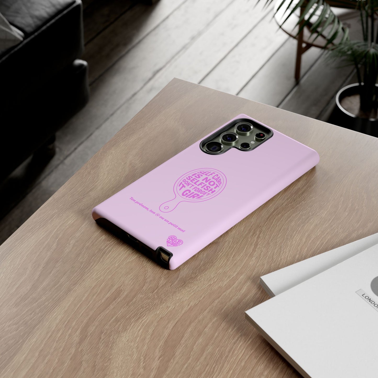 Self Care - Coque Samsung (rose)