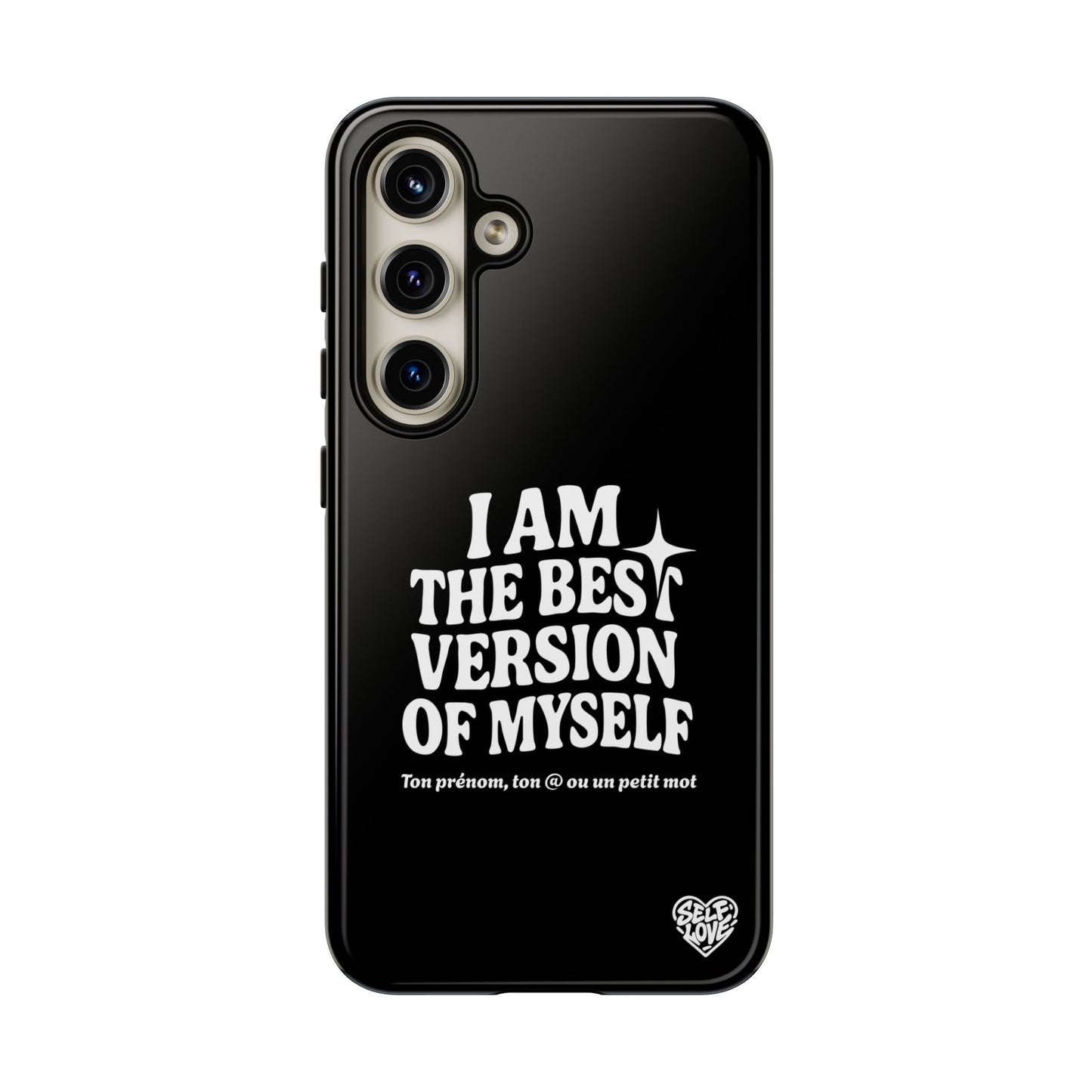 I Am The Best Version Of Myself - Coque Samsung (noir)