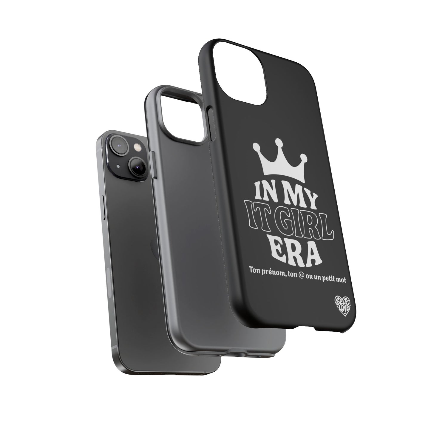 In My It Girl Era - Coque iPhone (noir)