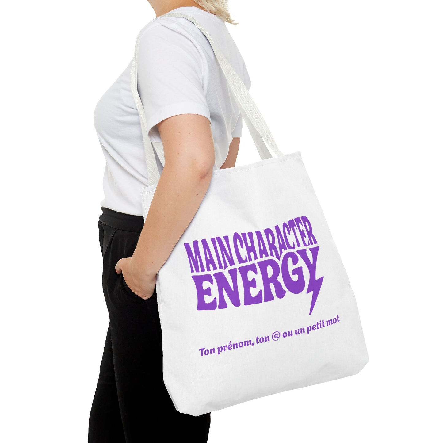 Main Character Energy - Tote bag (violet)