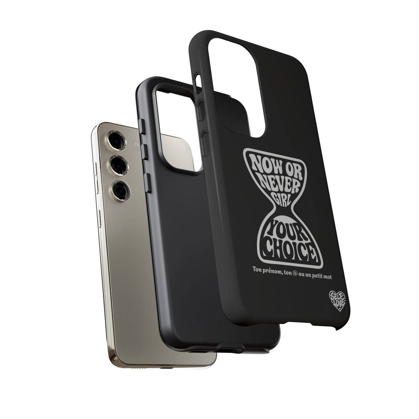 Now Or Never Girl - Coque Samsung (noir)