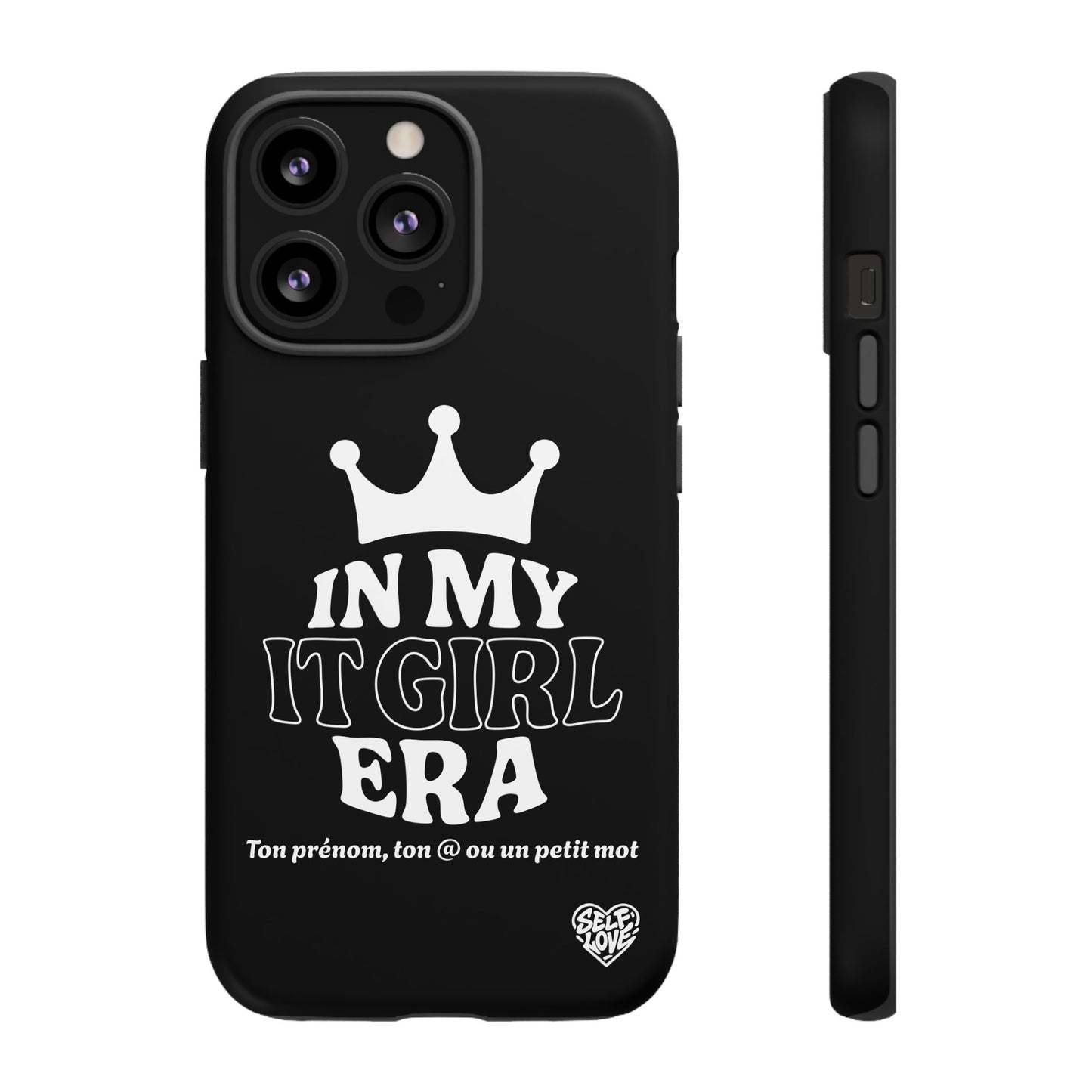 In My It Girl Era - Coque iPhone (noir)