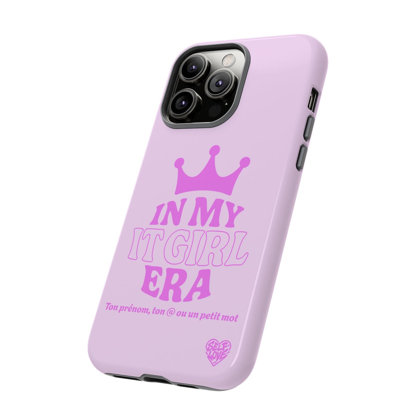 In My It Girl Era - Coque iPhone (rose)