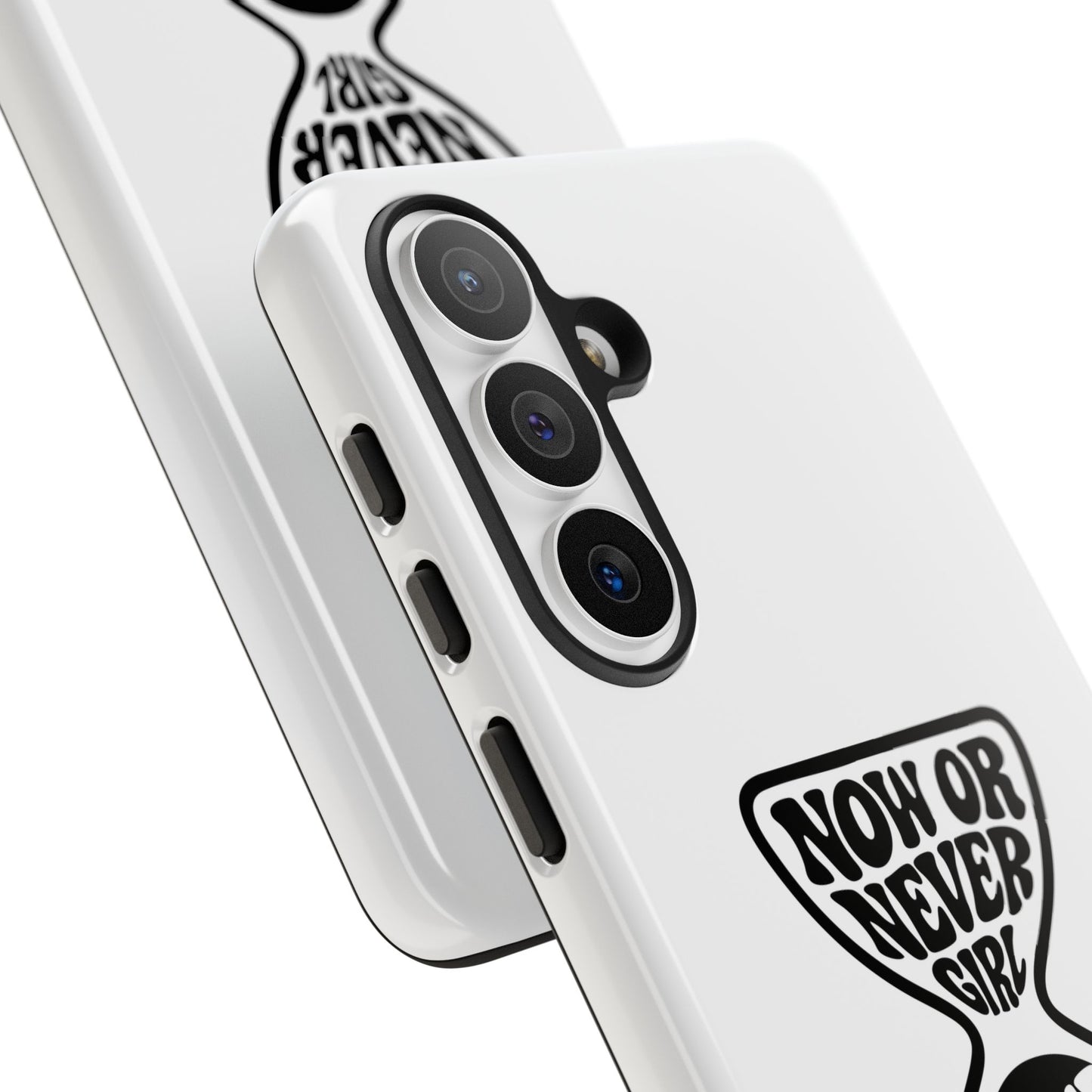 Now Or Never Girl - Coque Samsung (blanc)