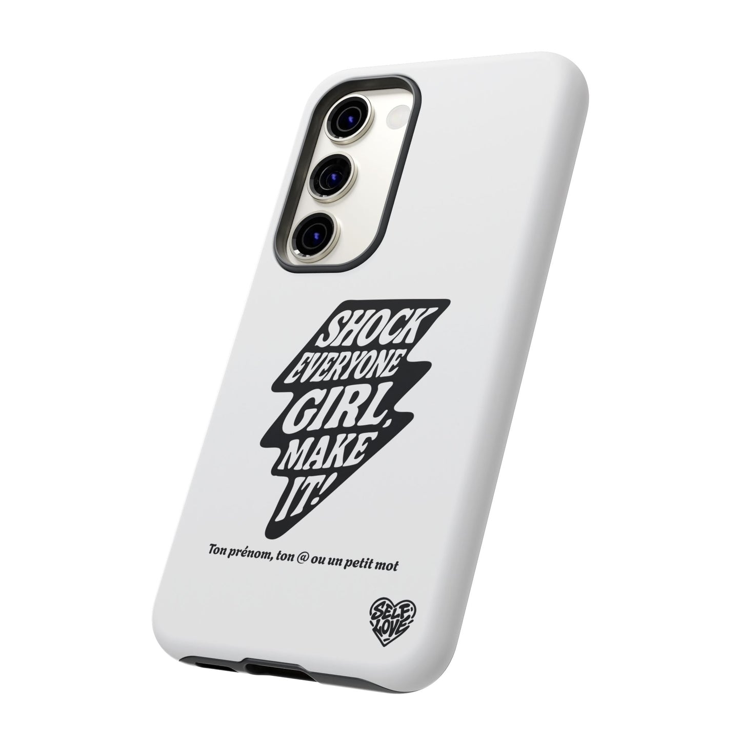 Shock Everyone - Coque Samsung (blanc)