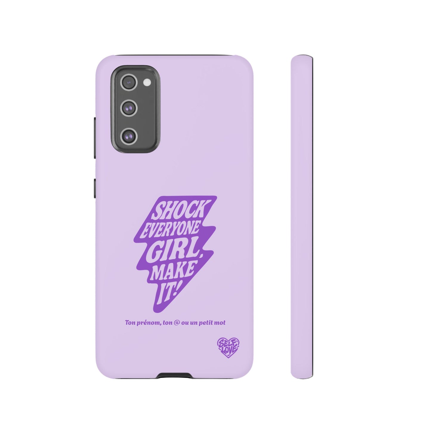 Shock Everyone - Coque Samsung (violet)