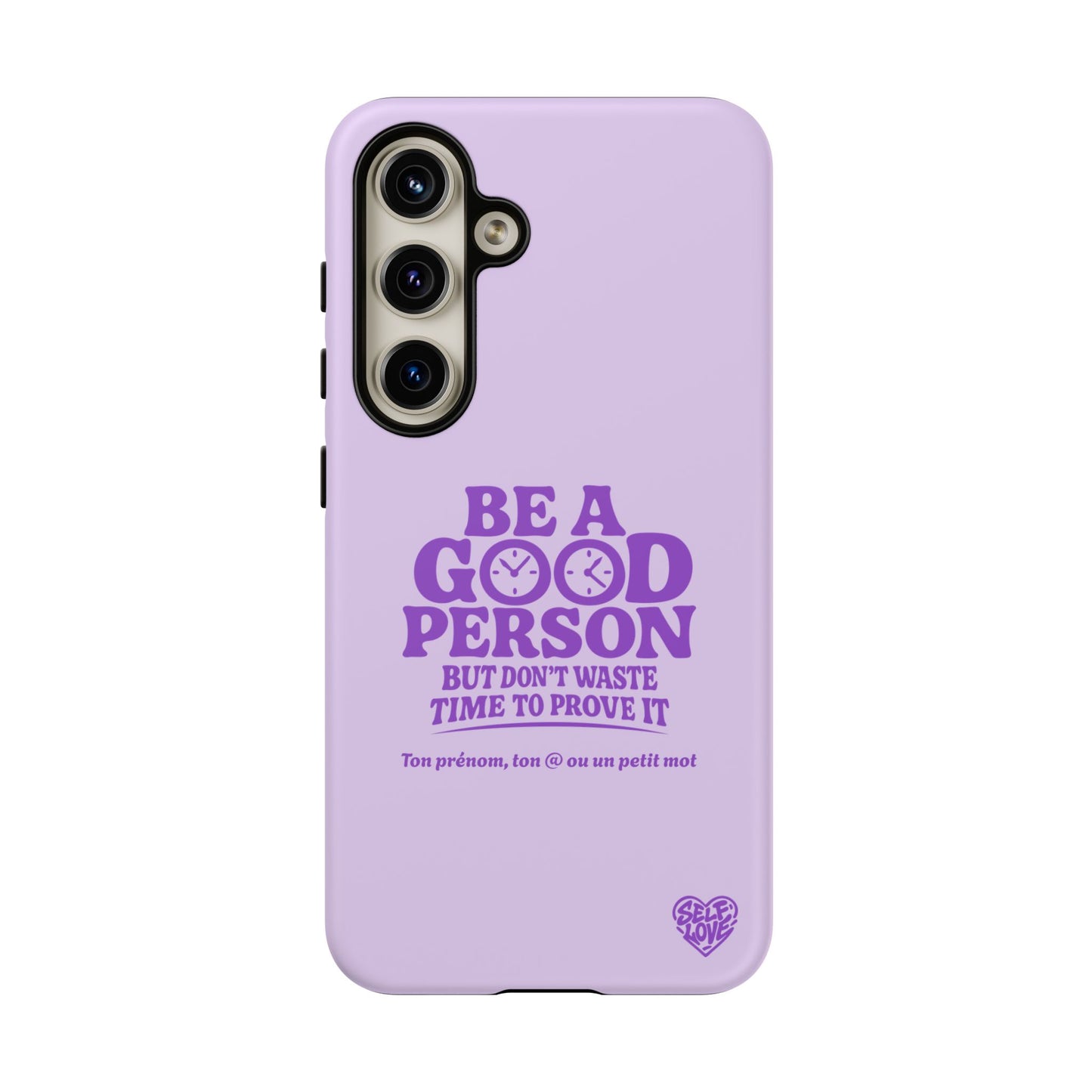 Be A Good Person - Coque Samsung (violet)