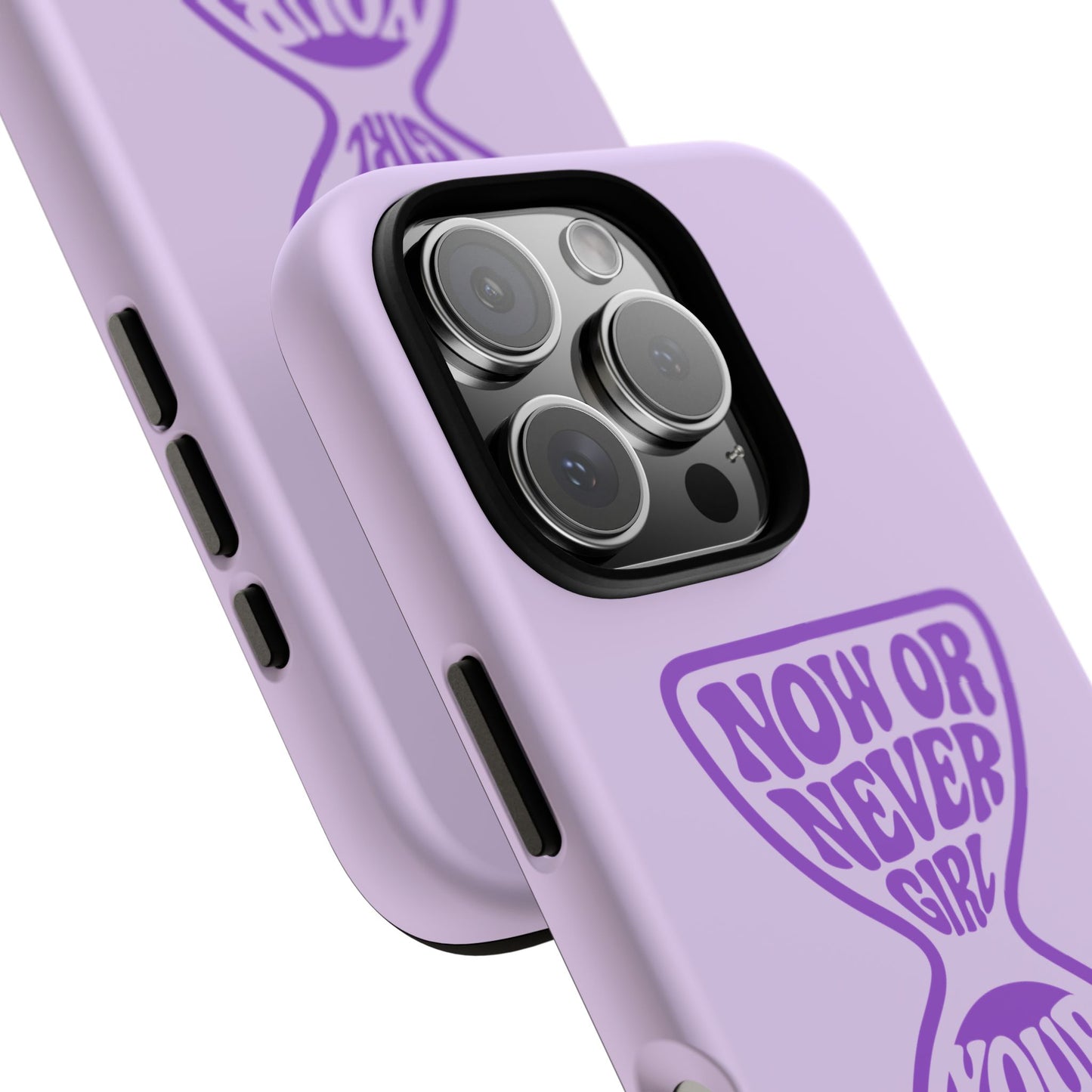 Now Or Never Girl - Coque iPhone (violet)