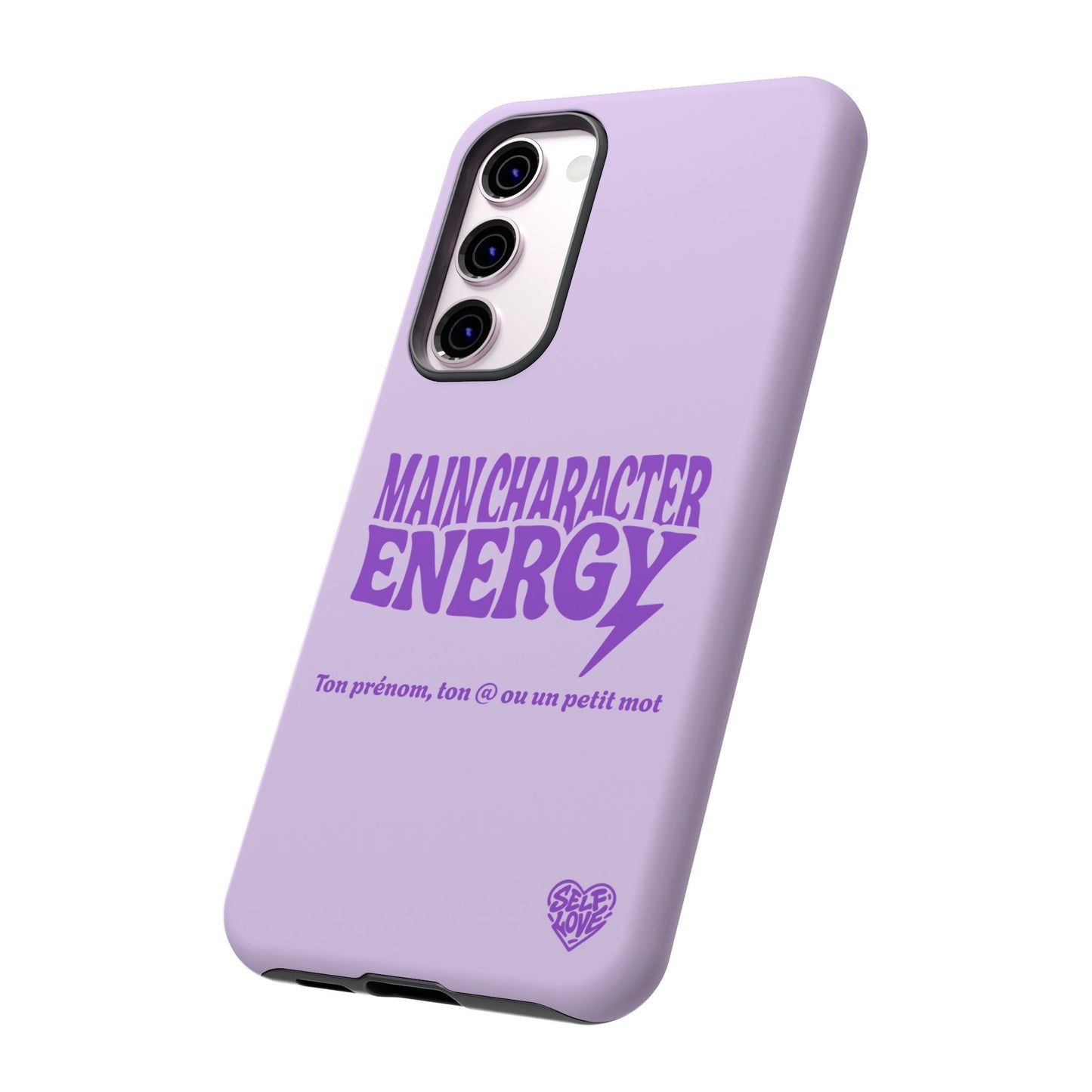 Main Character Energy - Coque Samsung (violet)