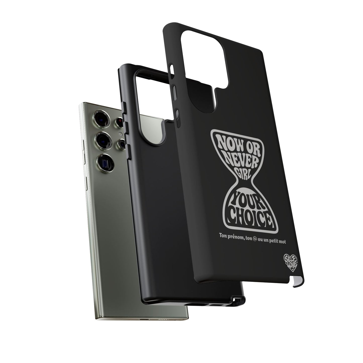 Now Or Never Girl - Coque Samsung (noir)