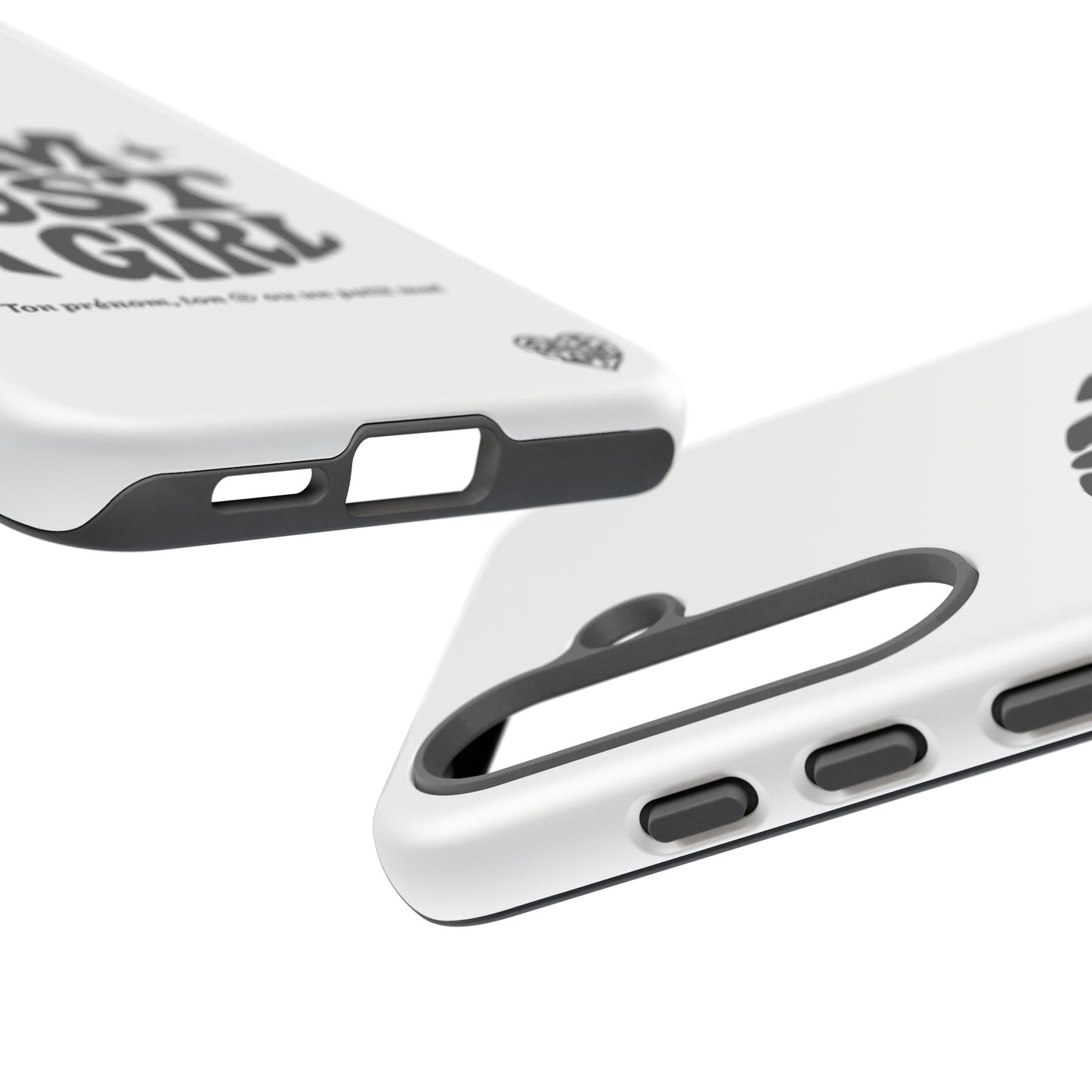 Im Just A Girl - Coque Samsung (blanc)