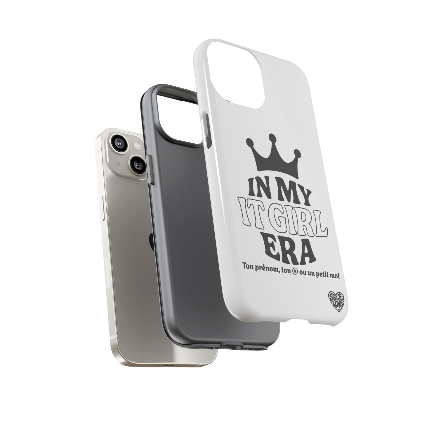 In My It Girl Era - Coque iPhone (blanc)