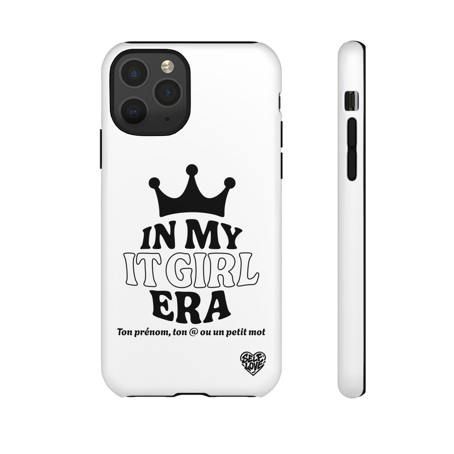 In My It Girl Era - Coque iPhone (blanc)