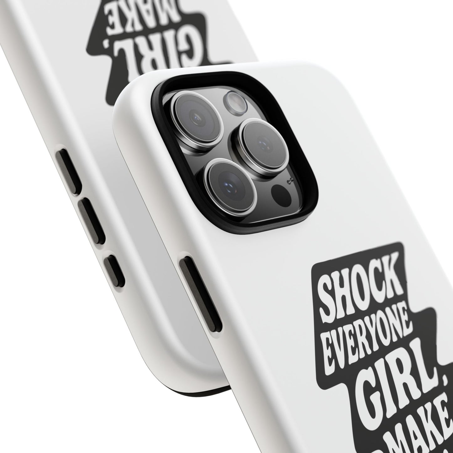 Shock Everyone - Coque iPhone (blanc)
