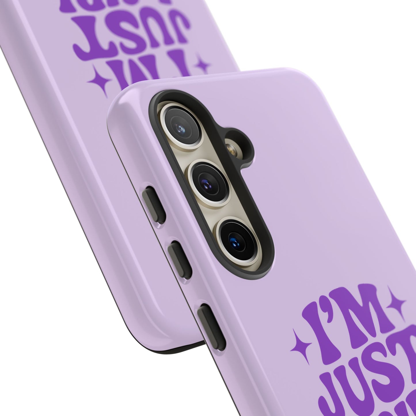 Im Just A Girl - Coque Samsung (violet)