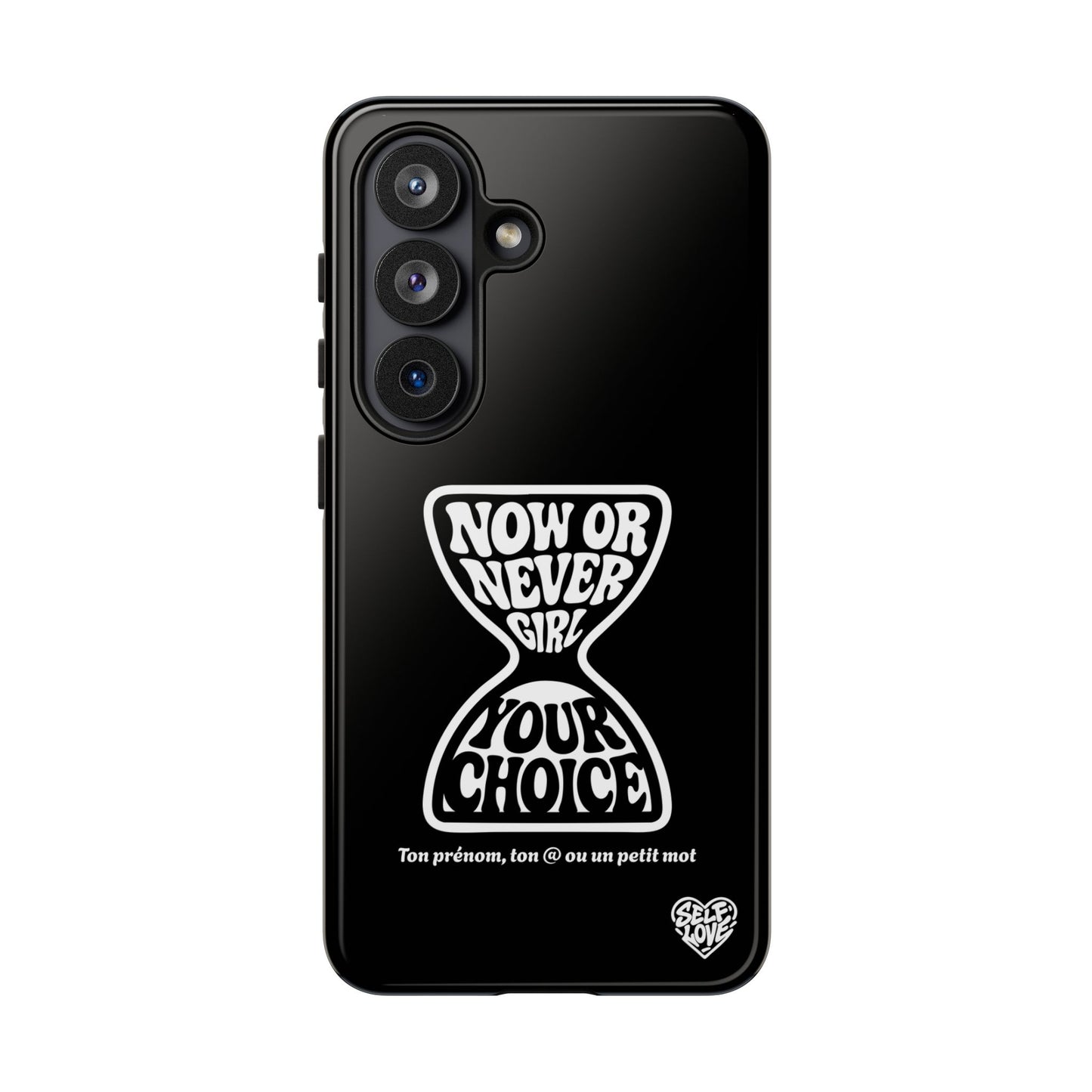 Now Or Never Girl - Coque Samsung (noir)