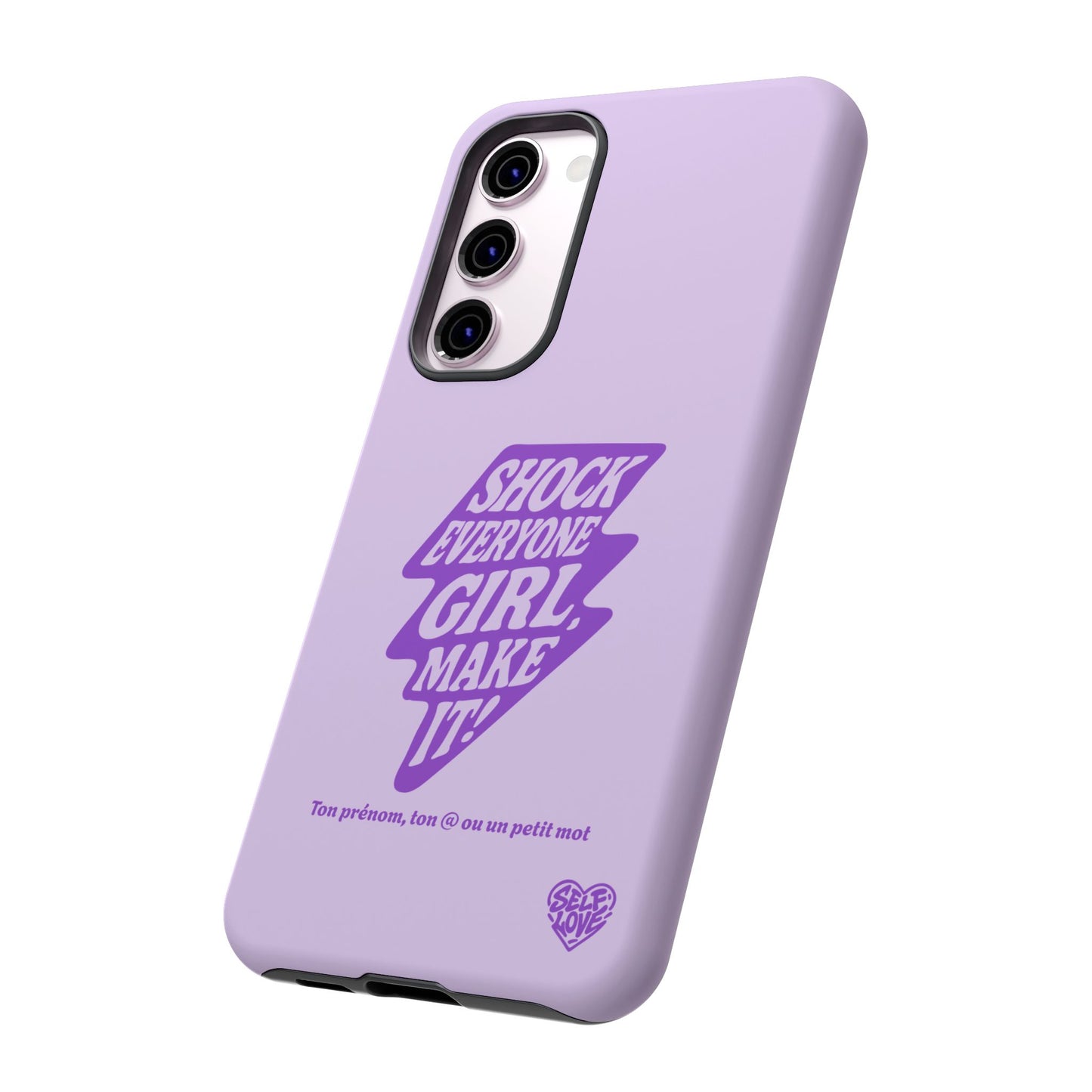 Shock Everyone - Coque Samsung (violet)