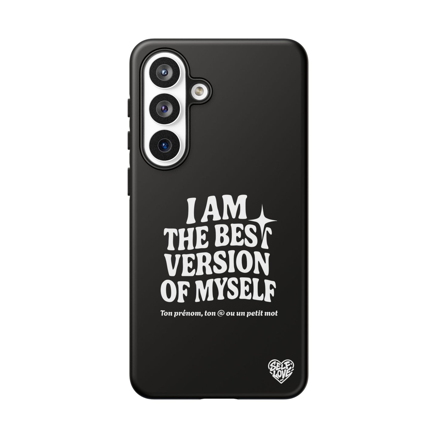 I Am The Best Version Of Myself - Coque Samsung (noir)