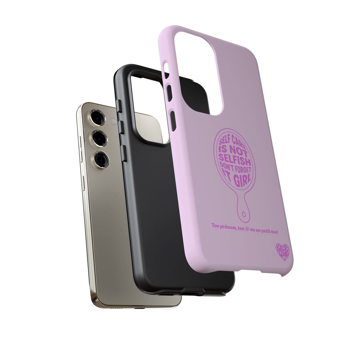 Self Care - Coque Samsung (rose)