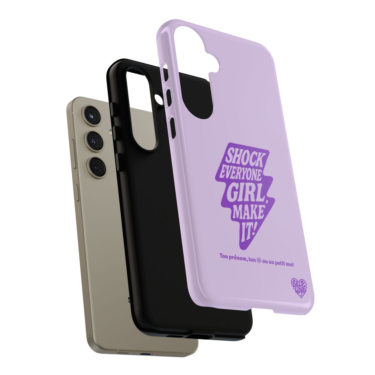 Shock Everyone - Coque Samsung (violet)