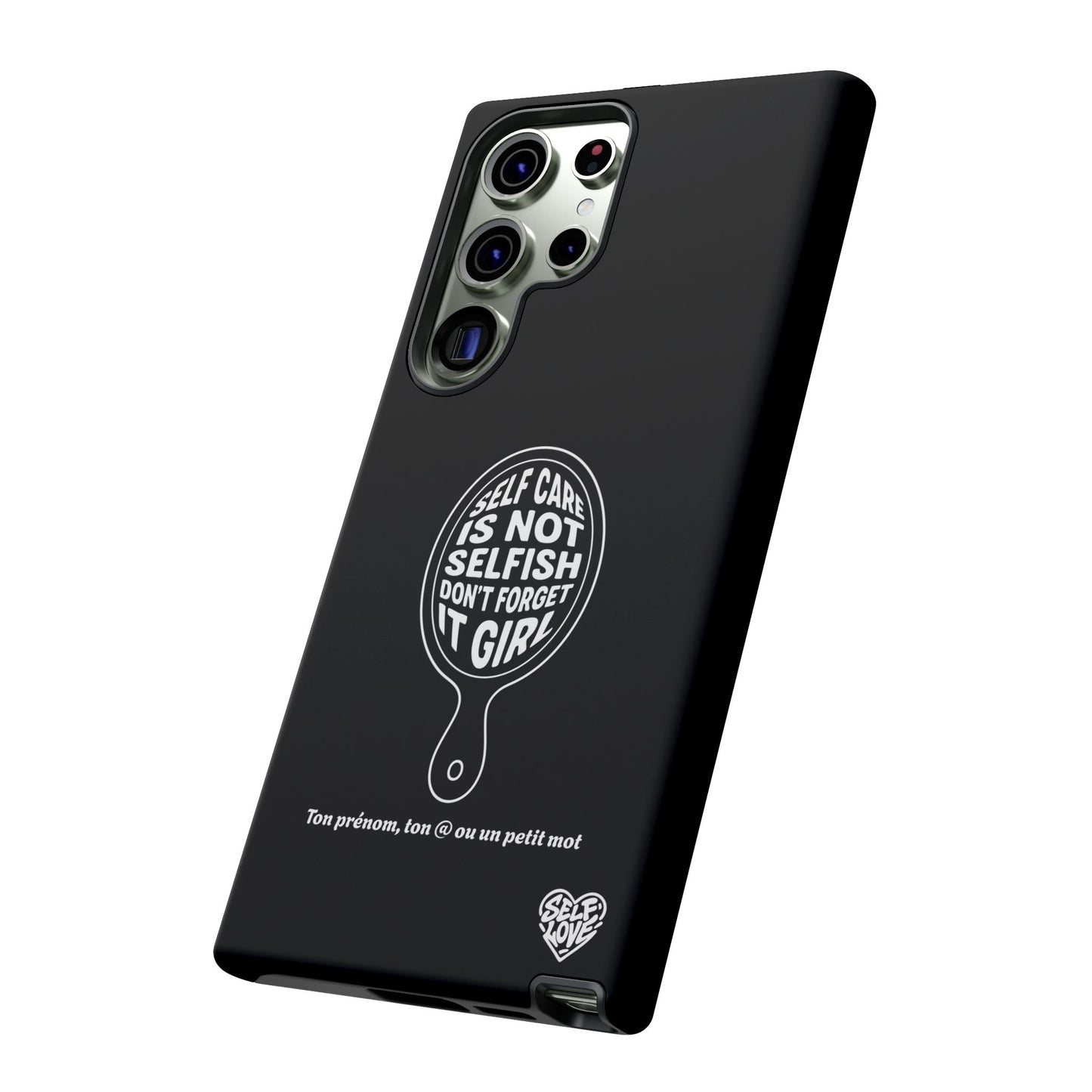 Self Care - Coque Samsung (noir)