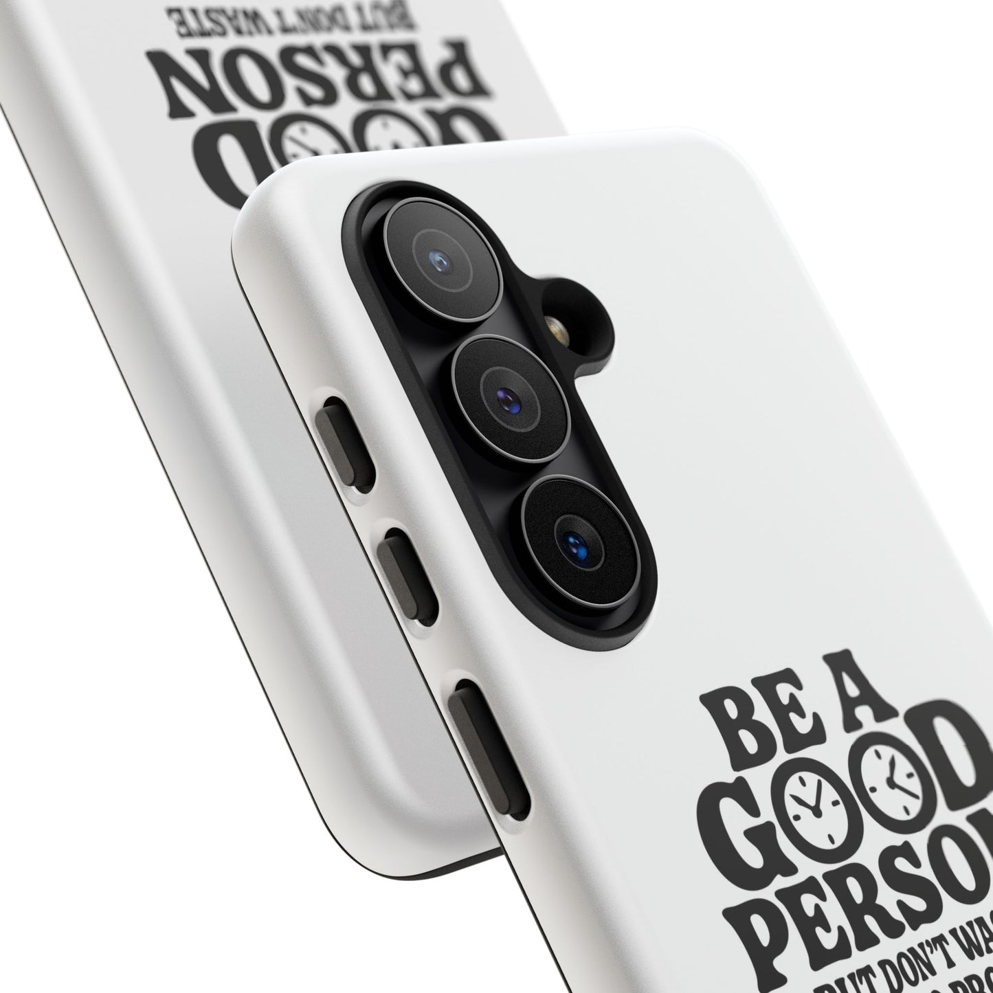 Be A Good Person - Coque Samsung (blanc)