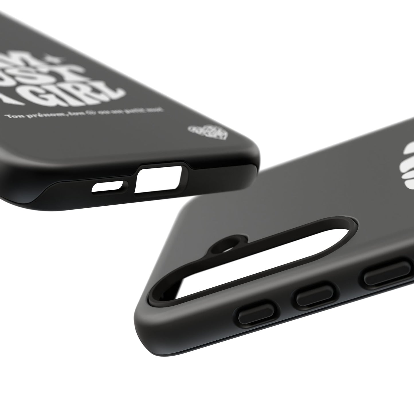 Im Just A Girl - Coque Samsung (noir)
