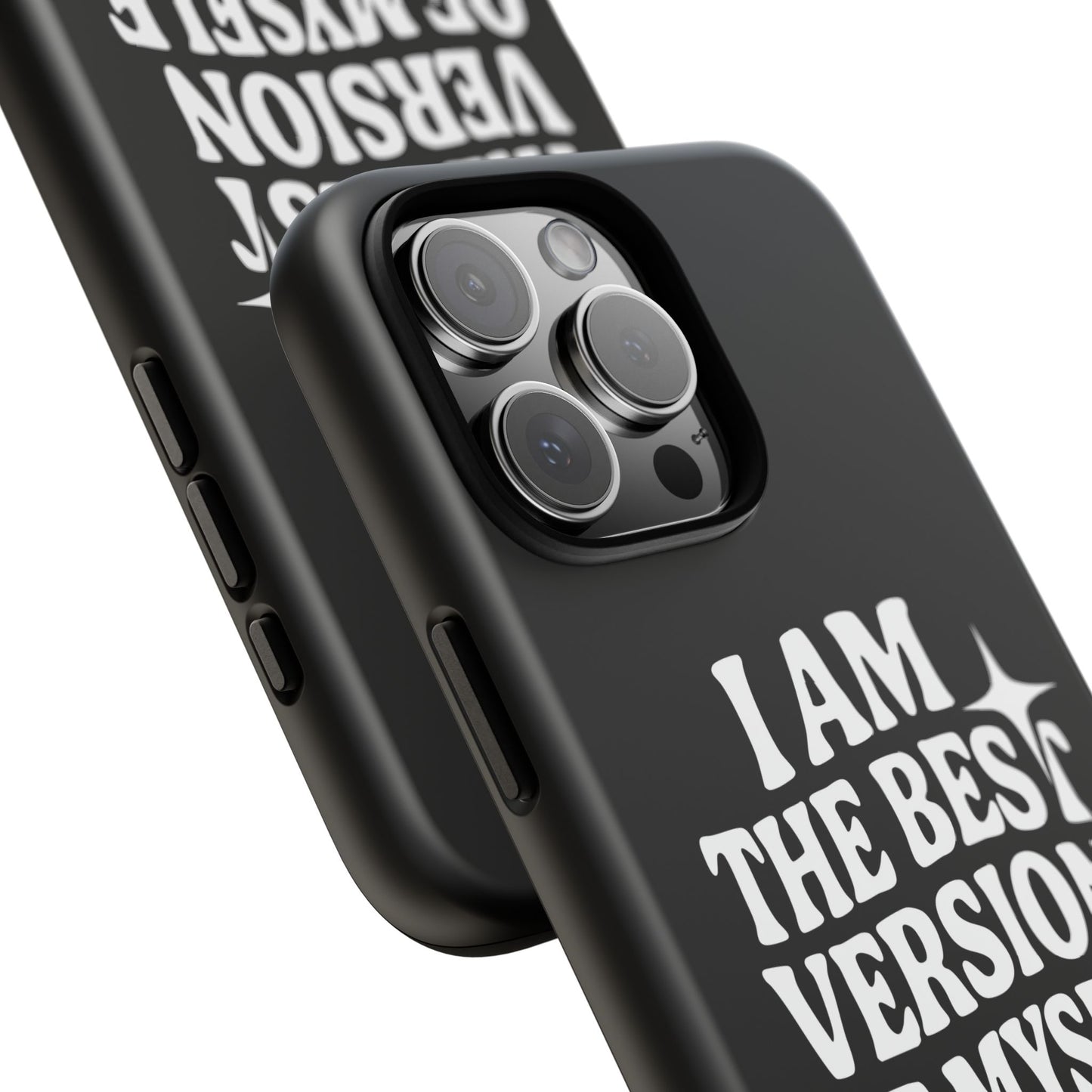 I Am The Best Version Of Myself - Coque iPhone (noir)