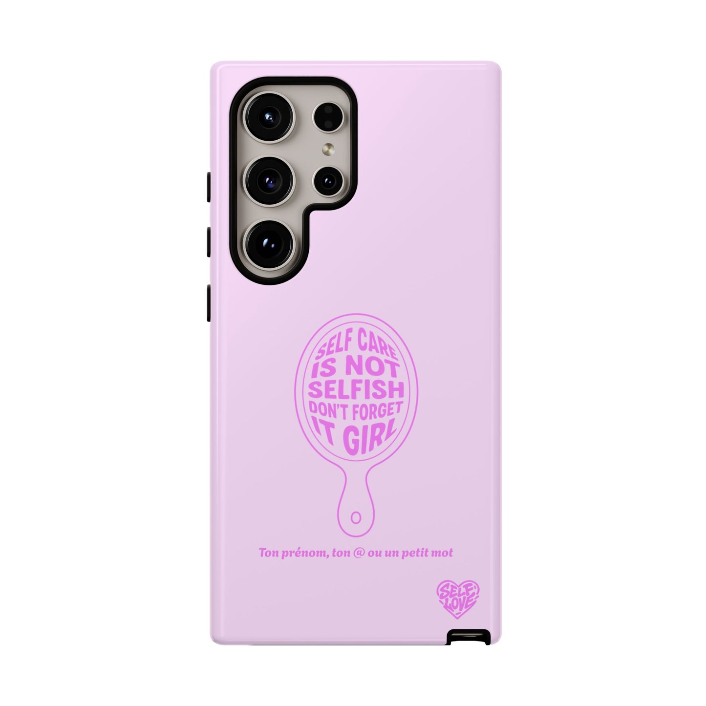 Self Care - Coque Samsung (rose)