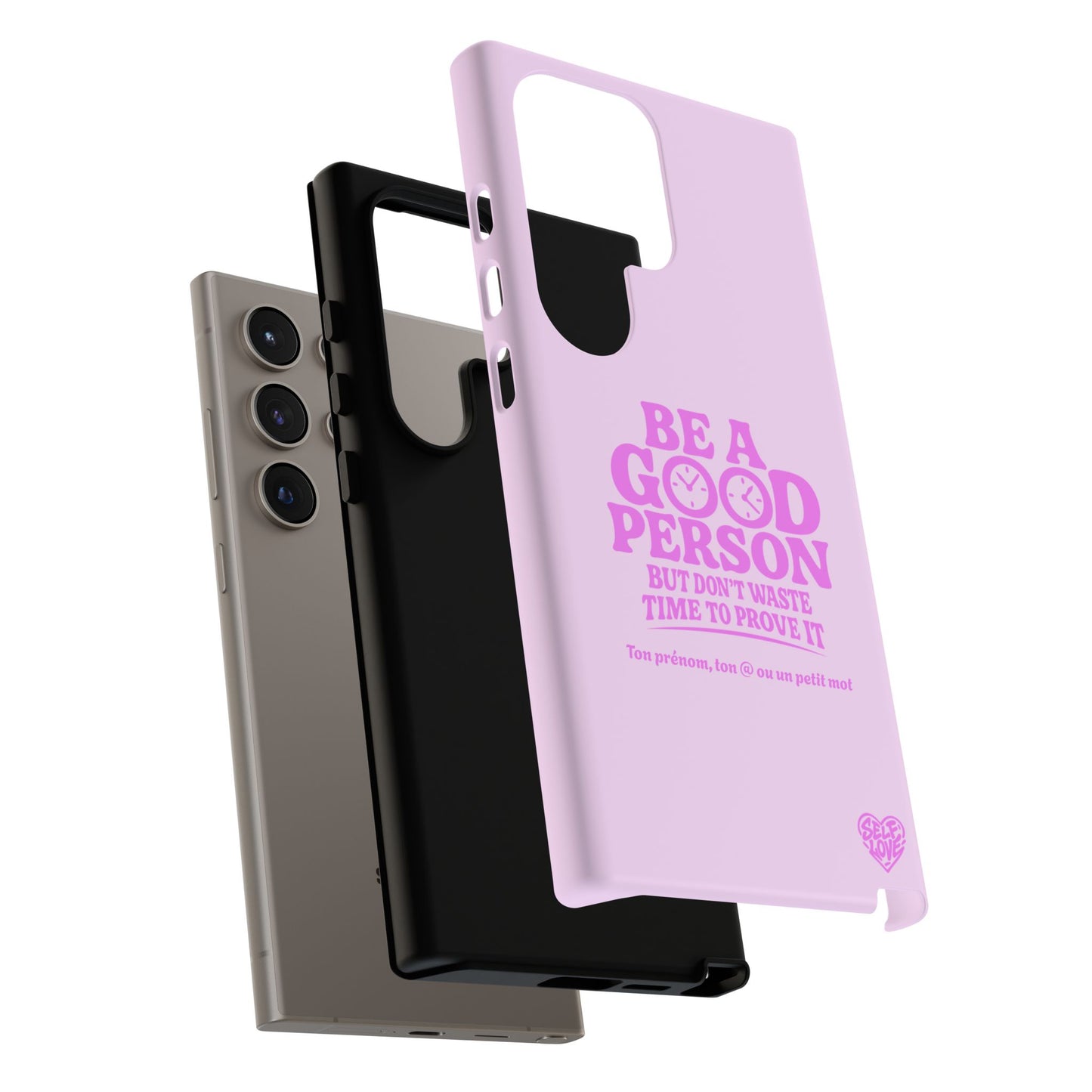Be A Good Person - Coque Samsung (rose)